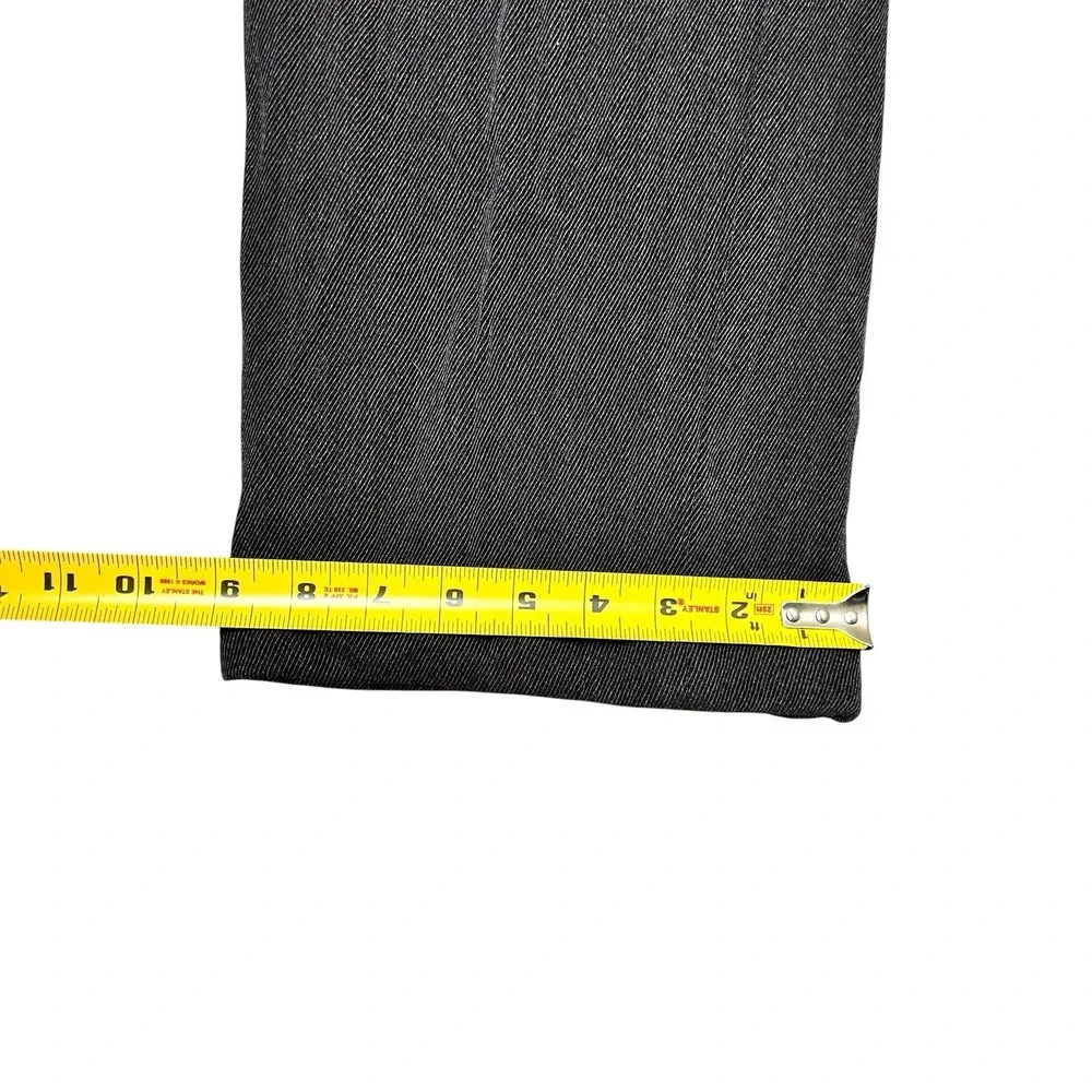 Brooks Brothers VTG Wool Charcoal Pleated Cuffed Light Mens Dress Pants‎ 36x29